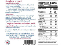 Load image into Gallery viewer, Ultimate Garlic Seasoning or Dip Mix